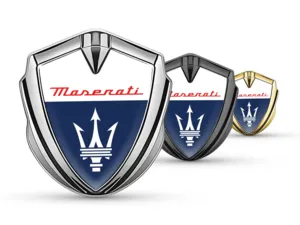 Maserati Emblema Silicone Badge Disegno Max Costruita